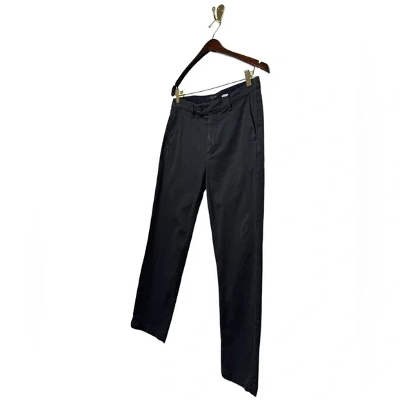 TED BAKER LONDON Saba Semi-Plain Weave Slim Fit Trousers Navy 30R